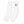Long Sports Socks Skull - product view on white background