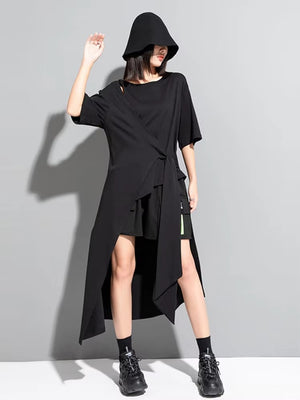 Long T-shirt Round Neck for Women
