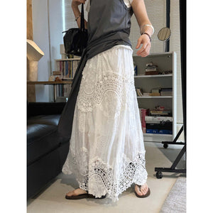 Long Y2K Skirt