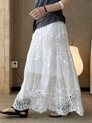 Long Y2K Skirt