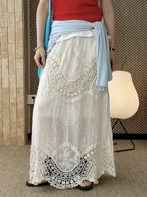 Long Y2K Skirt