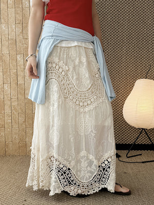 Long Y2K Skirt