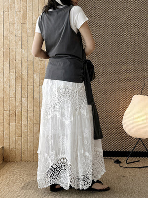 Long Y2K Skirt