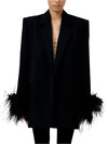 Loose Black Suit Women Jacket Spring