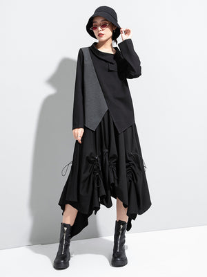 Loose Black T Shirt Women's