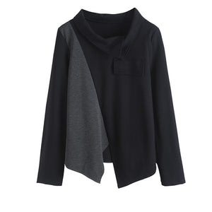 Loose Black T Shirt Women's