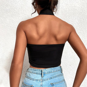 Loose Crop Top Sleeveless