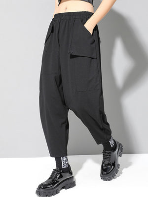 Loose Fit Cargo Pants For Women