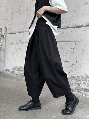 Loose Fit Women’s Black Cargo Pants
