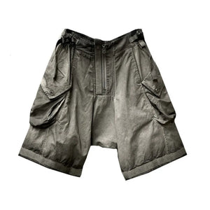 Loose Knee-length Shorts