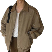 Weit geschnittene Y2K Herrenjacke