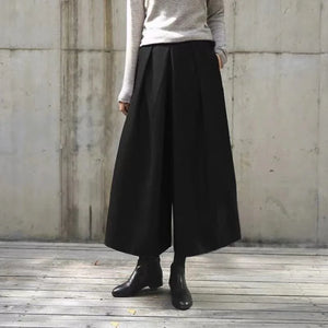 Loose Skirt Pants Culottes