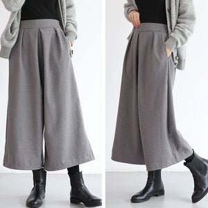 Loose Skirt Pants Culottes
