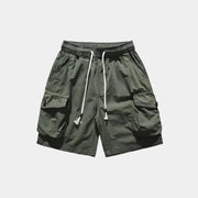 Pantalones cortos holgados de pierna ancha
