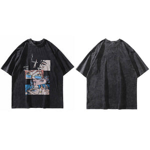 Loose Y2K Shirt Men Oversize