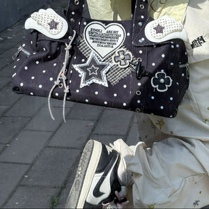 Love Heart Y2k Purse