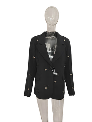 Love Rivet Jacket Women Spring