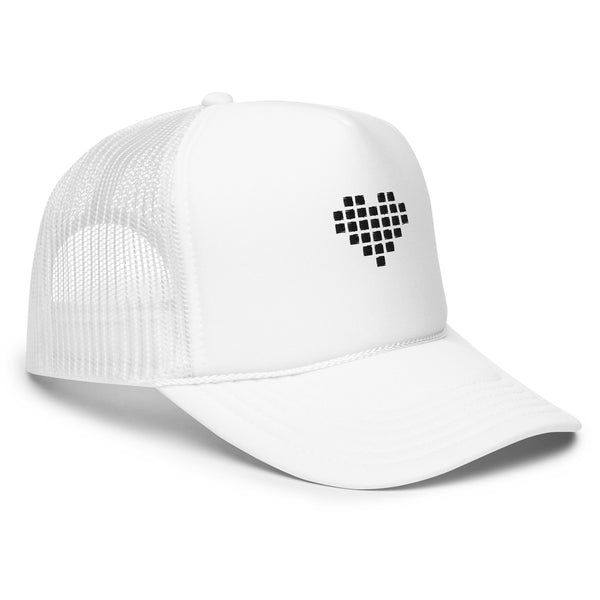 Love Trucker Hat White