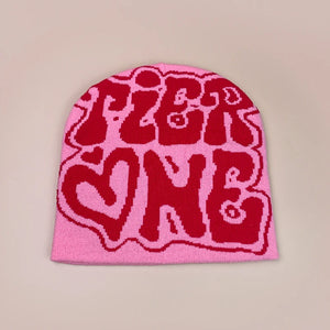 Love Wool Knitted Beanies Y2K