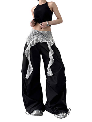 Low Rise Baggy Pants