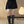 Low Waist Black Mini Skirt Y2K