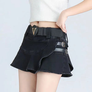Low Waist Cargo Skirt