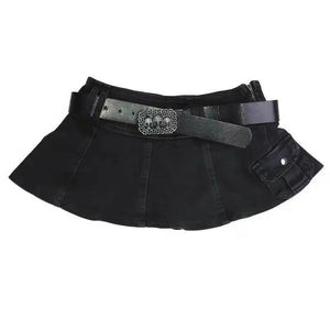 Low Waist Cargo Skirt