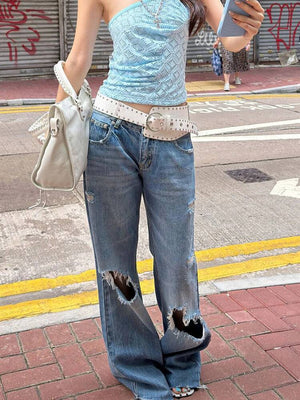 Low Waist Jeans Y2K