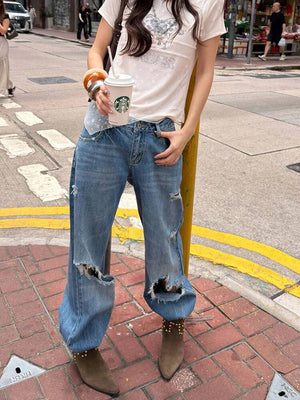 Low Waist Jeans Y2K
