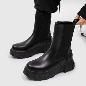 Luxury Black Boots Men