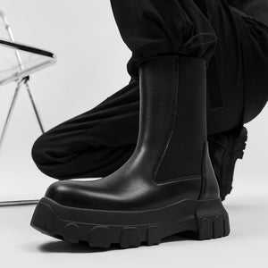 Luxury Black Boots Men