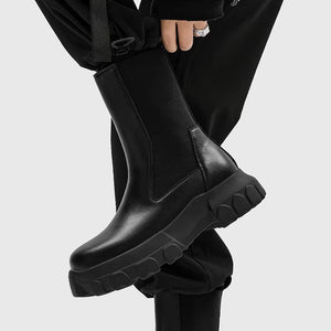 Luxury Black Boots Men