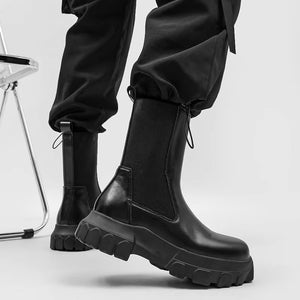 Luxury Black Boots Men
