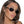 Luxury Sunglasses Women Y2K - product view on white background