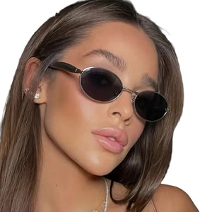 Luxury Sunglasses Women Y2K