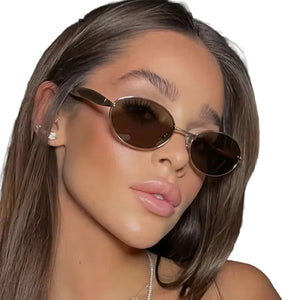 Luxury Sunglasses Women Y2K