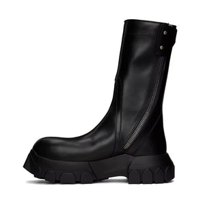 Luxury Vintage Black Boots Men