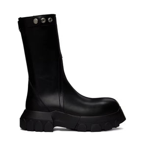 Luxury Vintage Black Boots Men