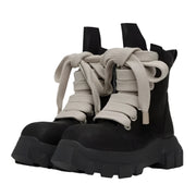 Botas negras vintage de lujo para hombre