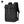 Black roll top backpack closed by a magnetic clasp across the front