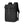 Black roll top backpack closed by a magnetic clasp across the front