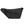 Slim black sling bag with a magnetic clasp and a wide chest strap
