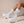 White High Heel Platform Boots