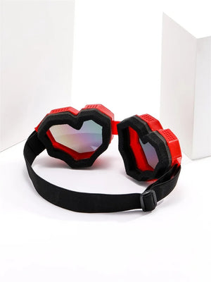 Techwear Heart Sunglasses