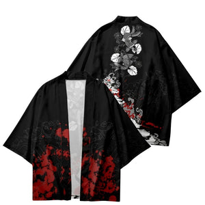 Techwear Kimono Women Koi