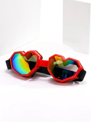 Techwear Heart Sunglasses