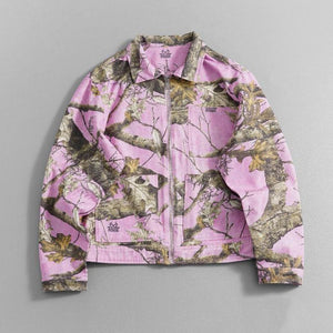 Maple Branch Cyberpunk Denim Pants