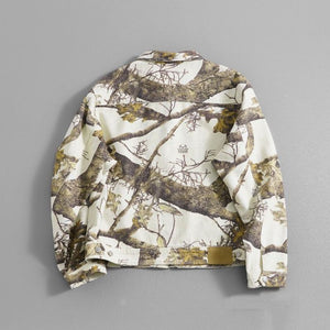 Maple Branch Cyberpunk Denim Pants