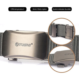 Matte Black Tactical Belt