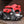 Mecha Cyberpunk Face Mask - Red B cyberpunk mecha face mask